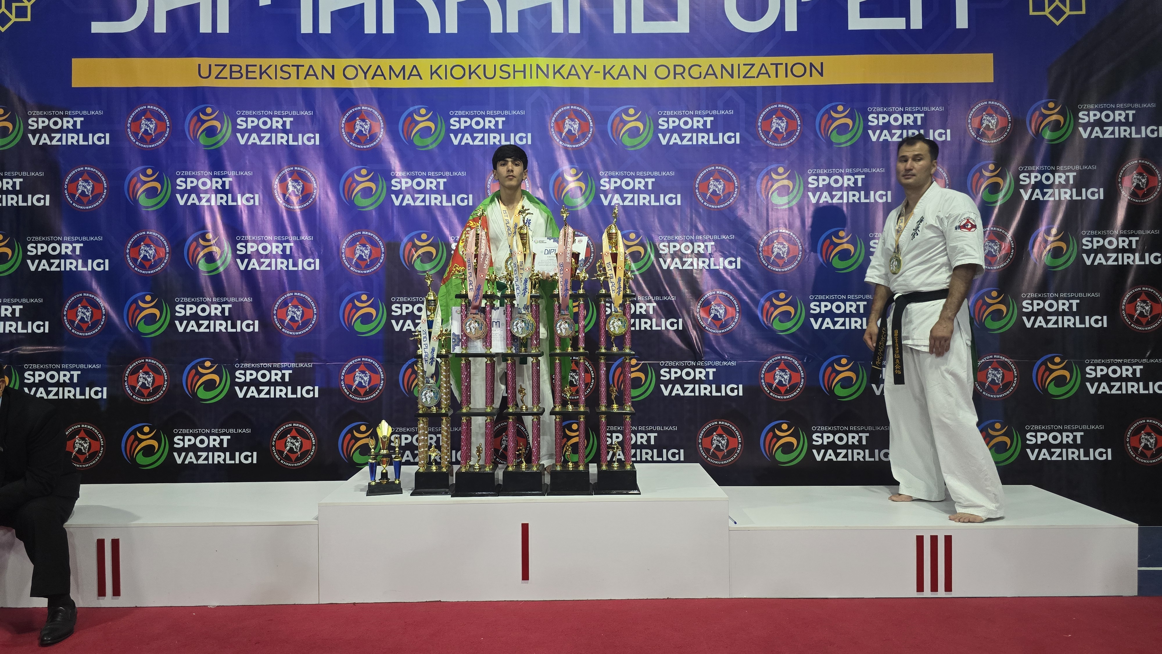 In the inetrnational tourment “SAMARKAND OPEN” on Kyokushin-kan karate 